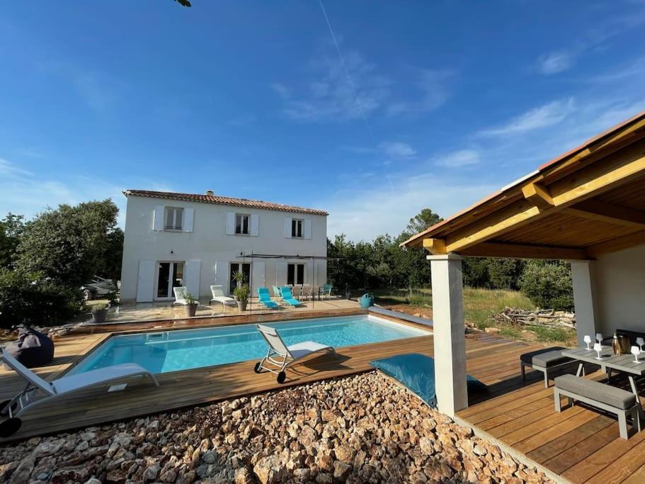Villa Piscine - Gorges Du Verdon, Lac De Sainte-Croix Régusse Dış mekan fotoğraf